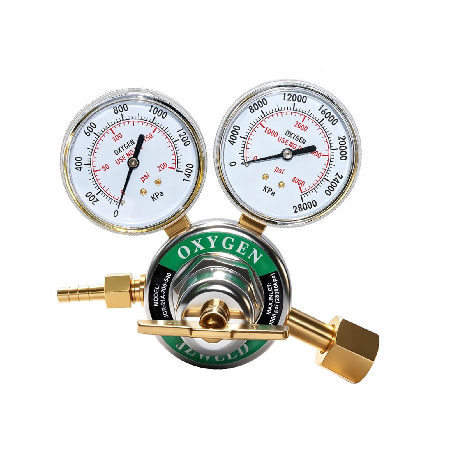 Oxygen Regulator, CGA540 Inlet Connection