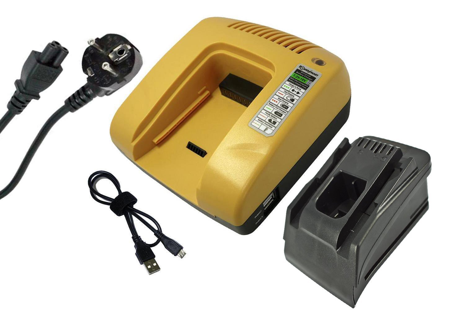 PowerSmart Cargador Para Hilti AG 125-A22 / SFC 22-A | Cargador B22/36V Con USB Dual | Indicador LED | NO Compatible Con Ni-Cd