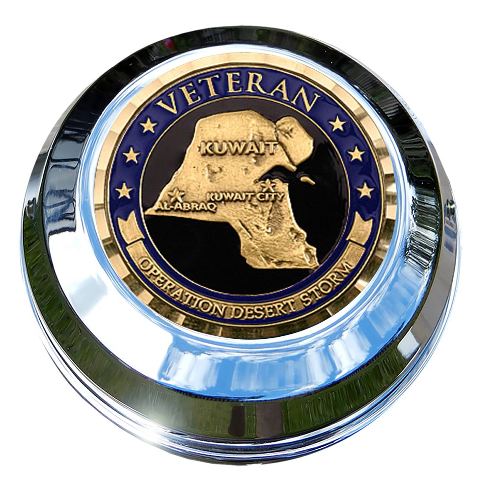 치프틴 치프 클래식 다크호스 로드마스터를 위한 인디언 가스 캡 코인 마운트 세트 작전 사막 폭풍-Freehip.co.kr