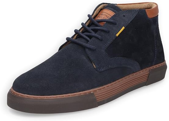 camel active Mens Suede High Trainers