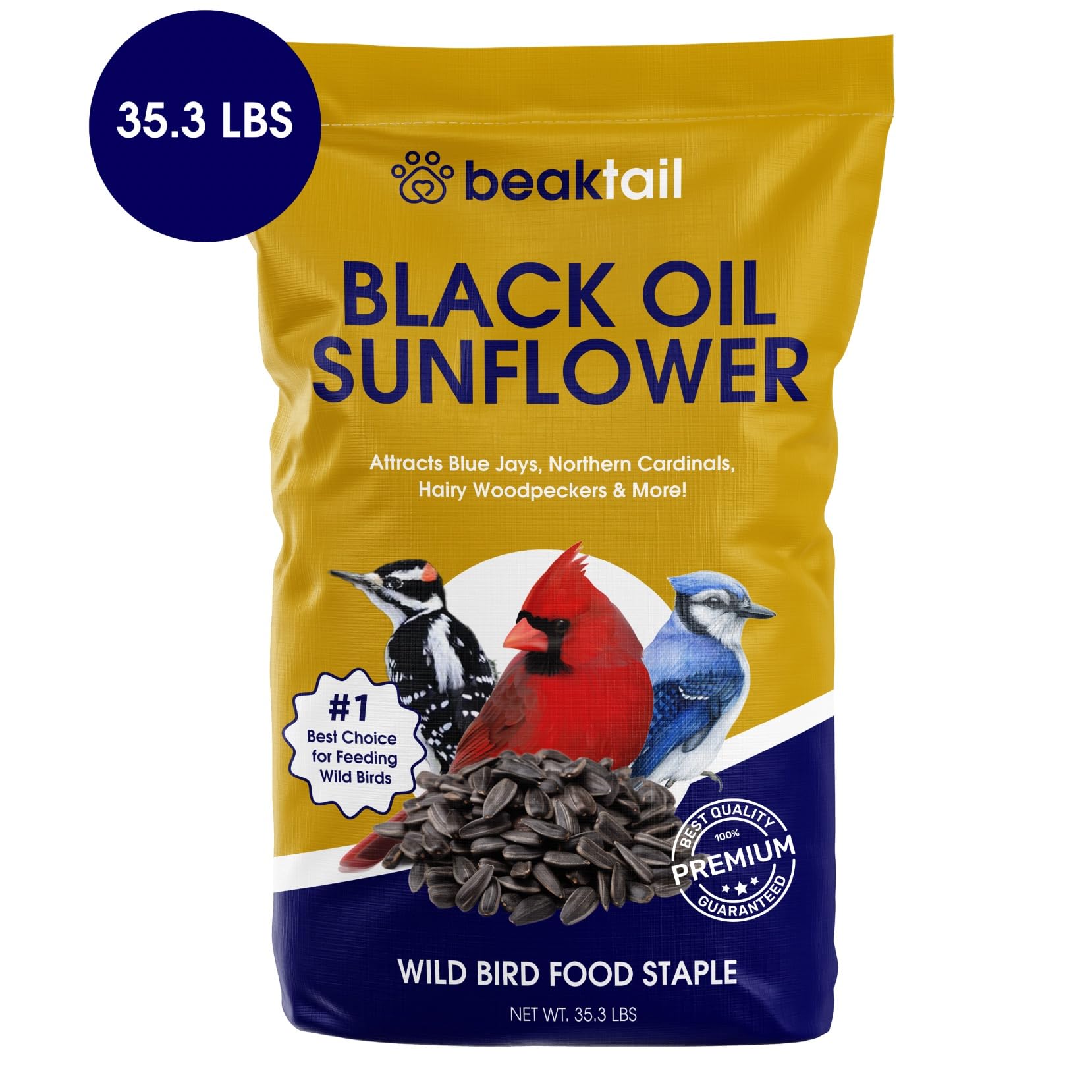 Amazon.com : Bangerz Sunz Black Oil Sunflower Seeds for Birds 35.3