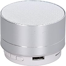 LiebeWH Haut-Parleur LED Mini Haut-Parleur sans Fil LED Carte Mémoire Portable Colorée Subwoofer sans Fil USB pour d'anniversaire