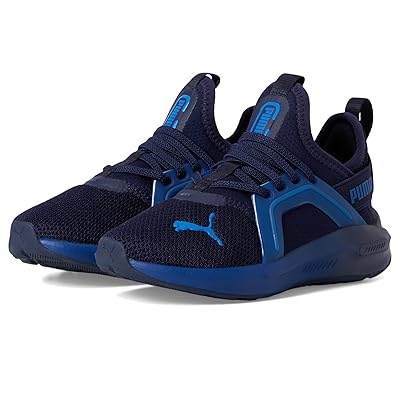 PUMA Kids Softride Enzo Alternative Closure (Little Kid) Kids Shoes Puma Navy/Vivid Blue/Puma Team Royal