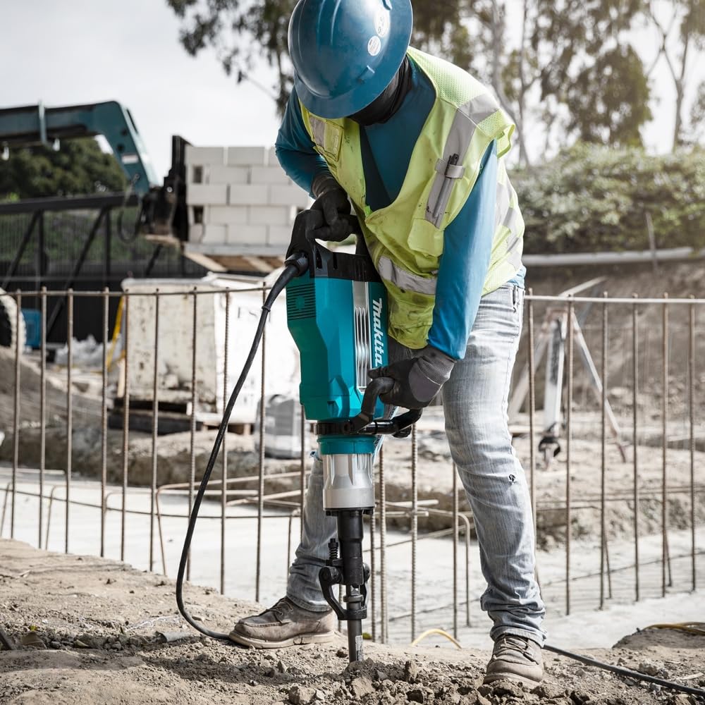 Makita HM1502 młot do wyburzania 19,5 kg, odpowiedni do bitów sześciokątnych 3,8 cm
