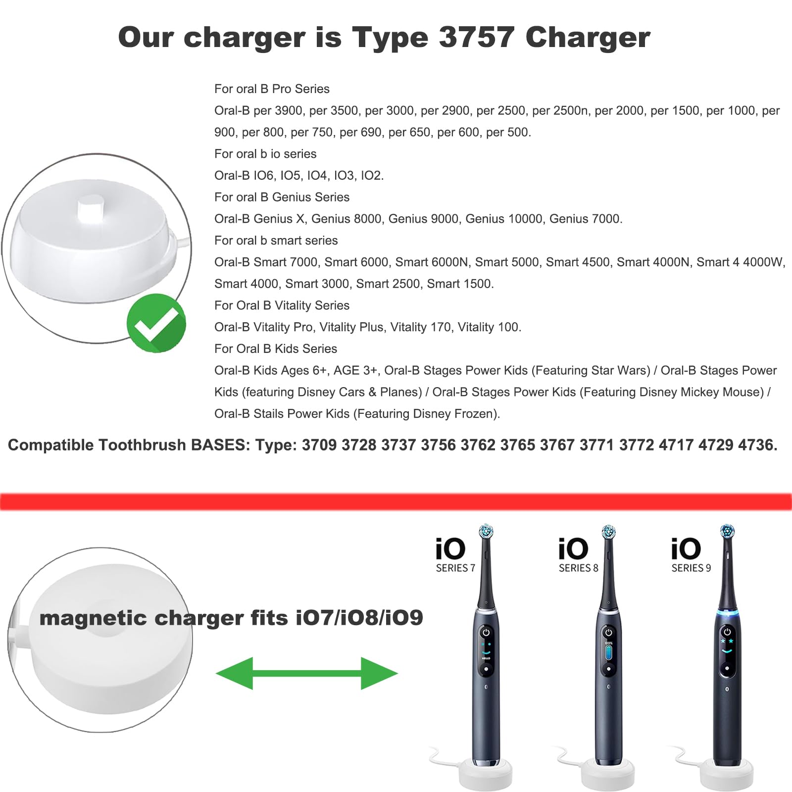 Amazon.co.jp: Oral-b 電動歯ブラシ iOシリーズ iO2 iO3 iO4 iO5 iO6用