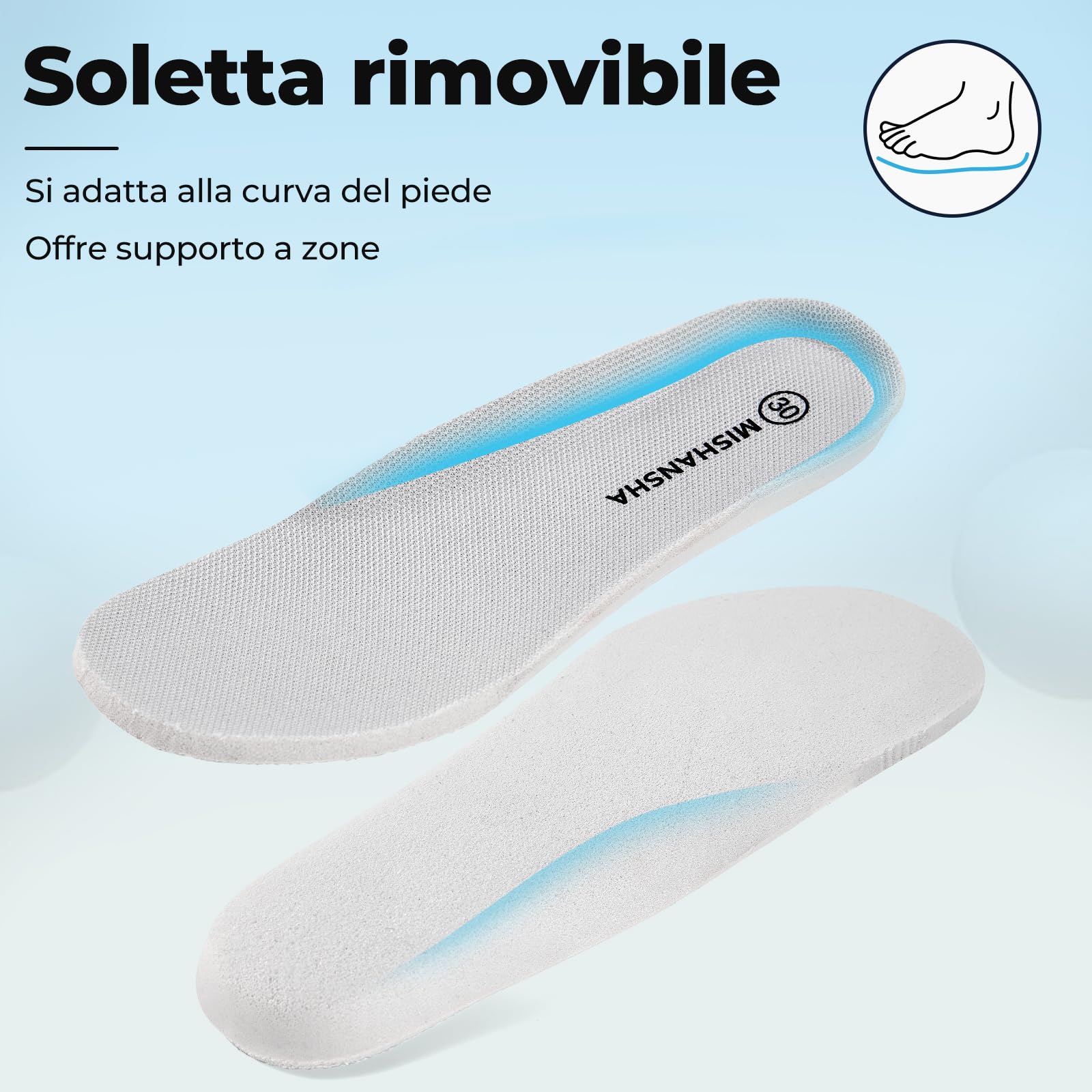 Mishansha Scarpe Bambini Sportive Leggere e Traspiranti, Sneakers Outdoor Antiscivolo per Trekking Leggero Taglie 24-38