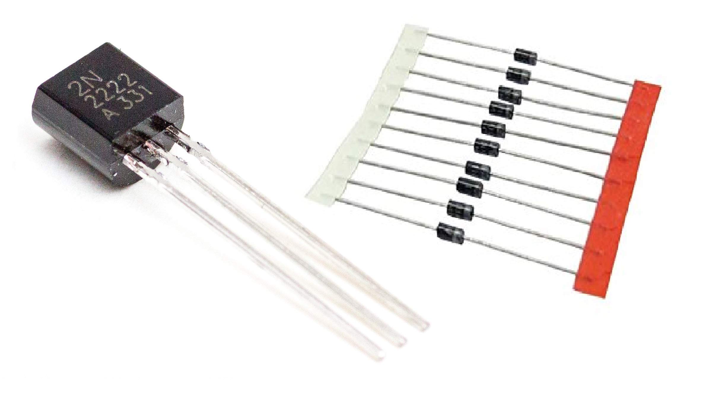 2N2222 NPN GENUINE TRANSISTOR 75V 0.8A (10PCS PACK) +5 PCS IN4007 DIODE FREE (B07B8MPL73) Amazon Price History, Amazon Price Tracker