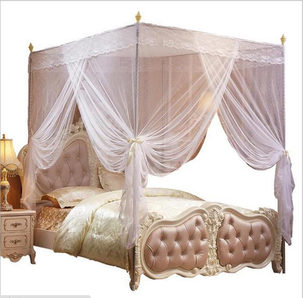 Nattey 4 Corners Canopy Bed Curtains Canopy Bed Netting