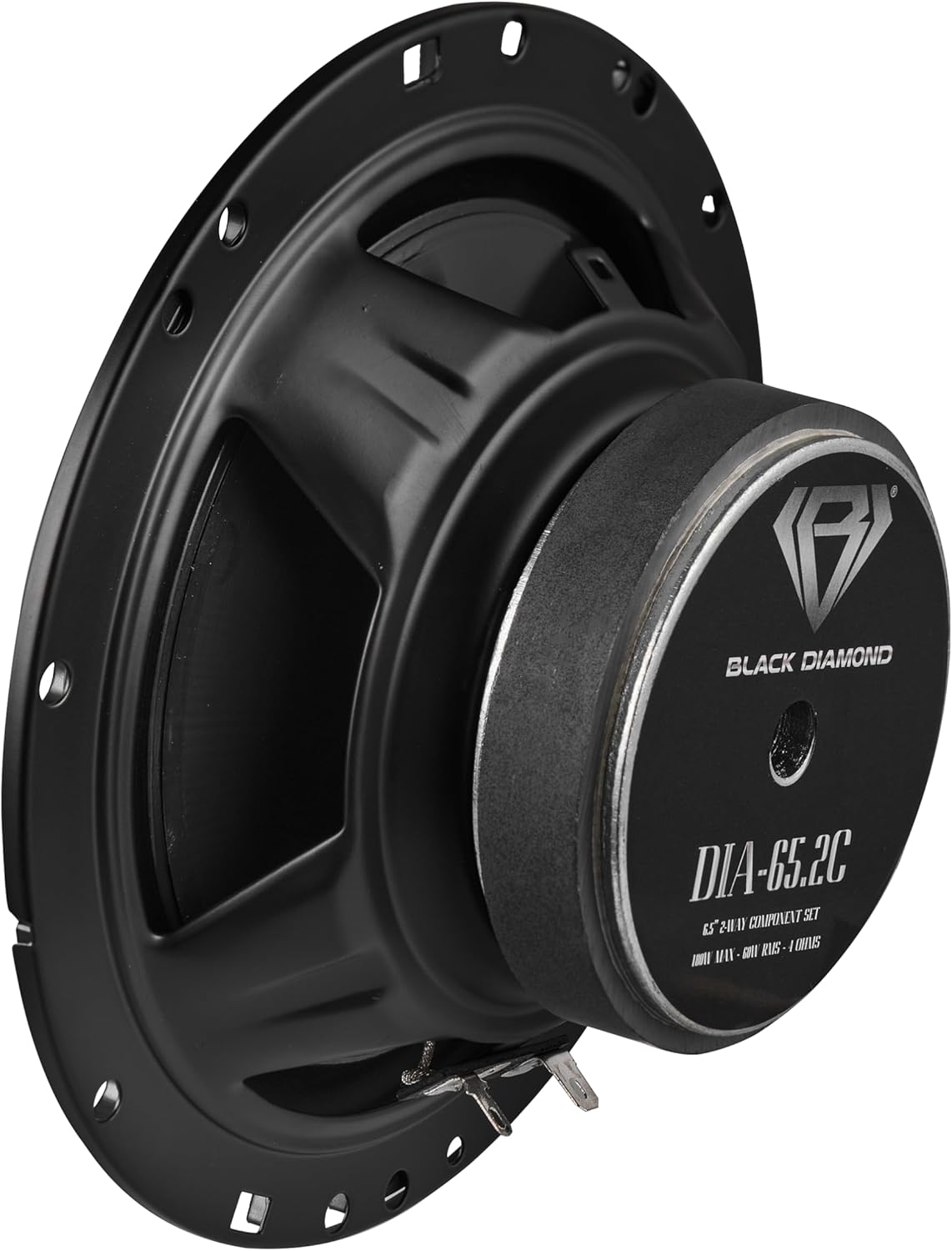 BLACK DIAMOND DIA-65.2C 6.5" 2-Way Component System Speaker - 120 Watts, 4 Ohms - Clarity Unparalled by Other Speakers in Their Class (2 Speakers)