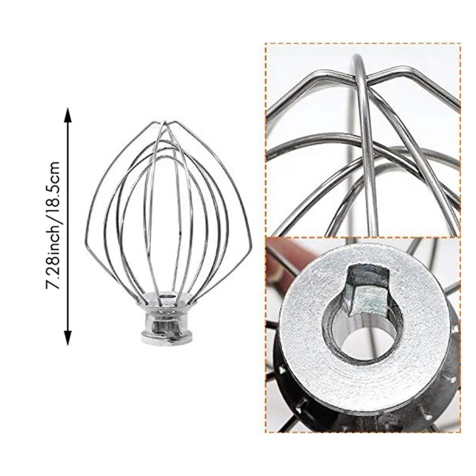 Compatibile Con KitchenAid, K5AWW Frusta 6 Fili