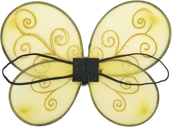 Women Halloween Ladybug Bee Costume Wings with Headband