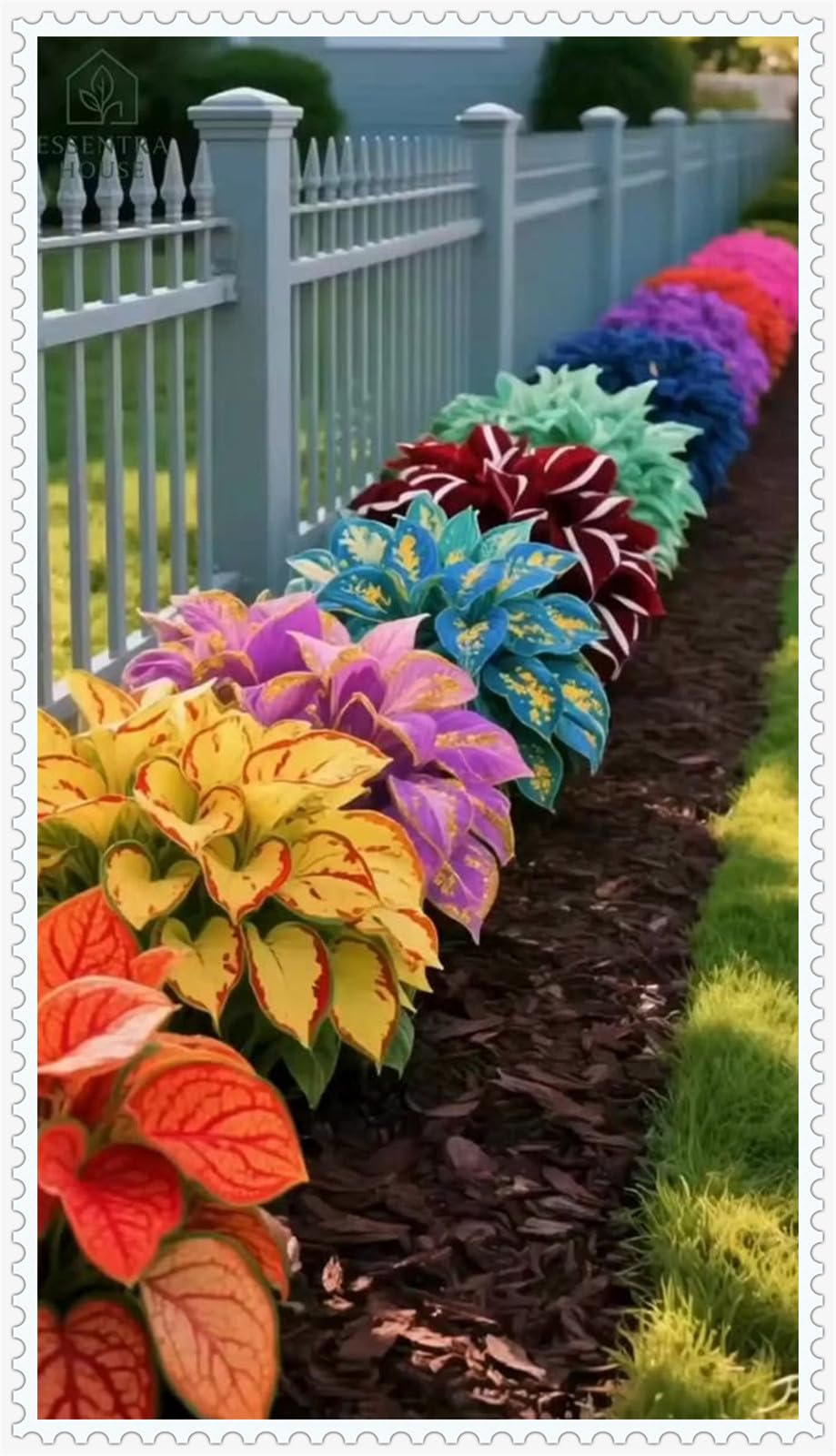 Hosta,Rare-Garden Flowers, Gift,Wedding Flowers,Hosta Bulbs for Planting UK,Natural Organic Bulbs,-8 Bulbs-I