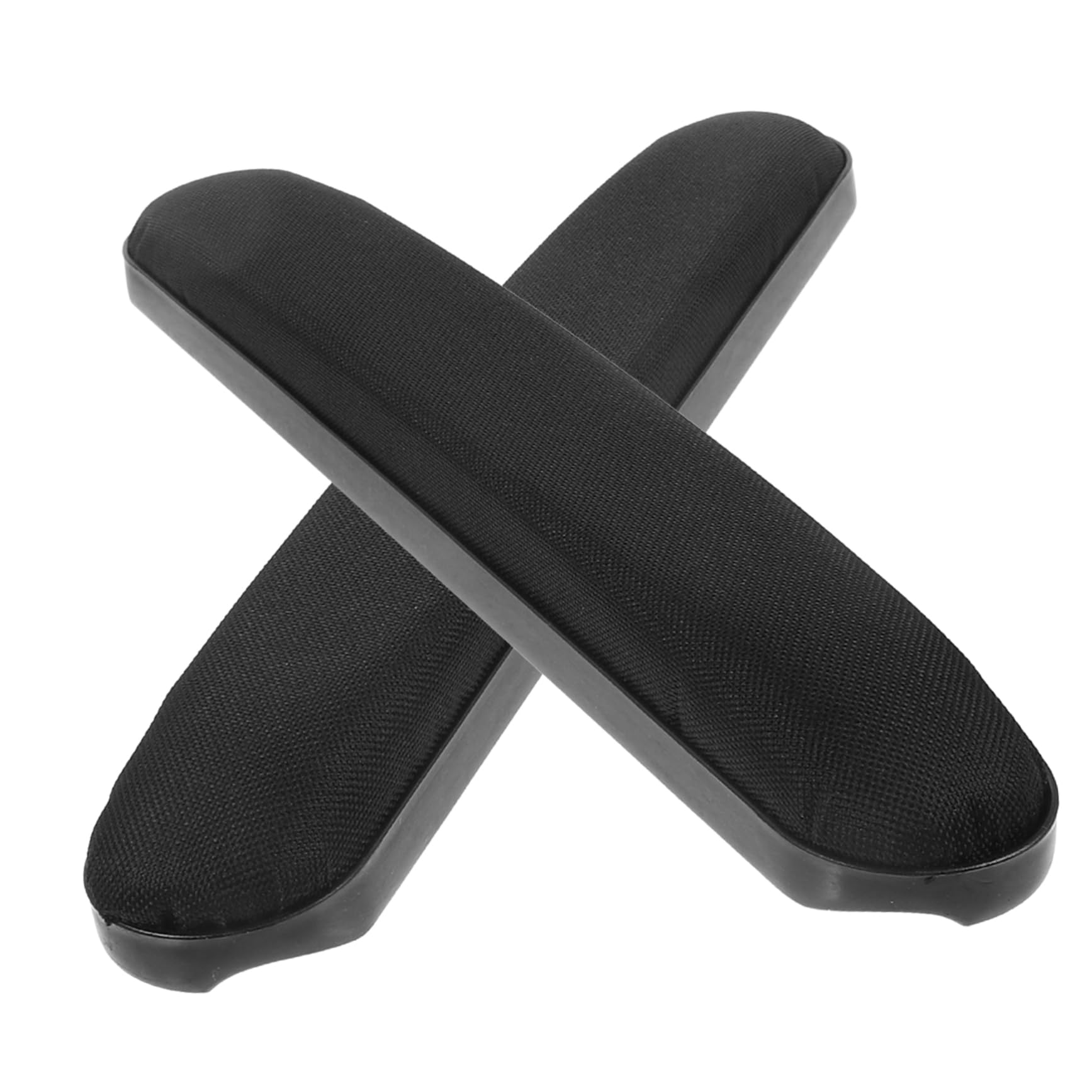 OSALADI 4 Paia Corrimano Antiscivolo braccioli Cuscino del bracciolo Imbottito ergonomico Guidare Parti della Parti di Ricambio per sedie a rotelle Pad CHIEDE Tessuto Nero