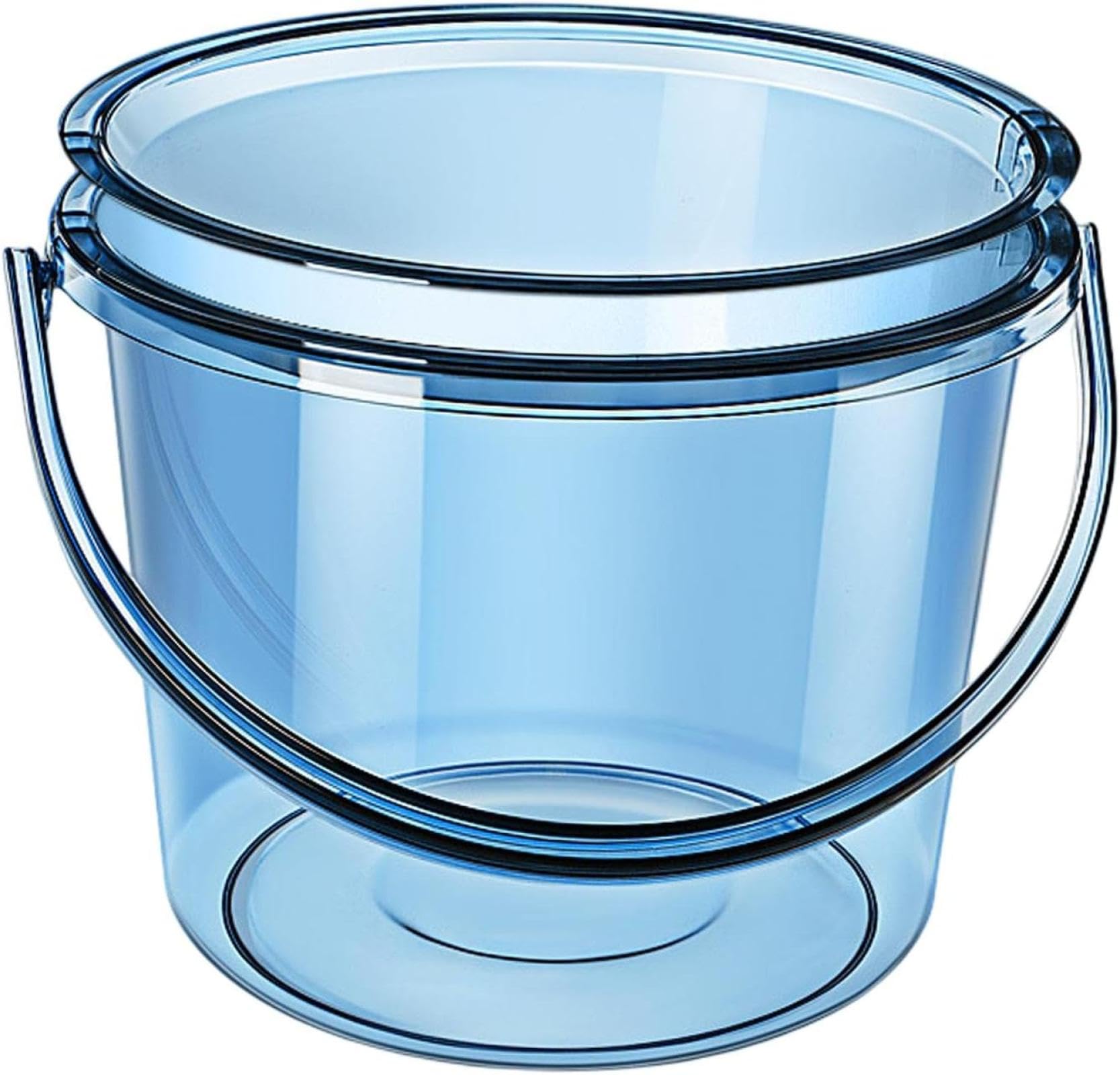 Amazon｜蓋付き水バケツ 入浴家庭用バケツ 厚みのある小さな洗濯バケツ