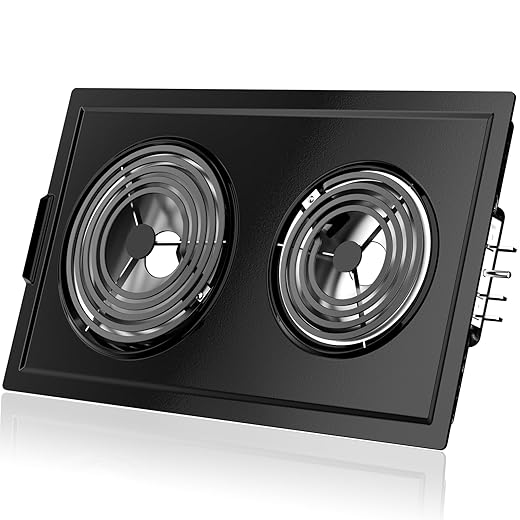 Upgraded JEA7000ADBA Coil Element Cartridge Compatible with Jenn Air Cooktop Replacement Parts JEA7000ADB Jenn-air A100 Whirlpool Electric Cooktop Stove Burners Range Coil Cartridge with Drip Pans