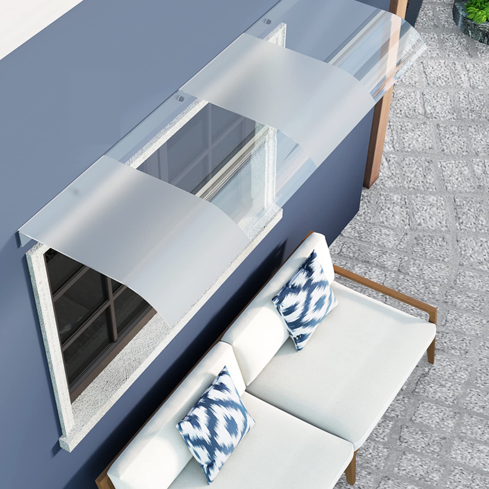 Voordeur Luifel Transparante Buitenraam Luifel Dak Regenluifel,Polycarbonaat Afdak,Multifunctioneel Luifel Gebogen,Uv-Bestendige Onzichtbare Voordeur Luifel Transparante Buitenraam Luifel Dak Regenluifel,Polycarbonaat Afdak,Multifunctioneel Luifel Gebogen,Uv-Bestendige Onzichtbare