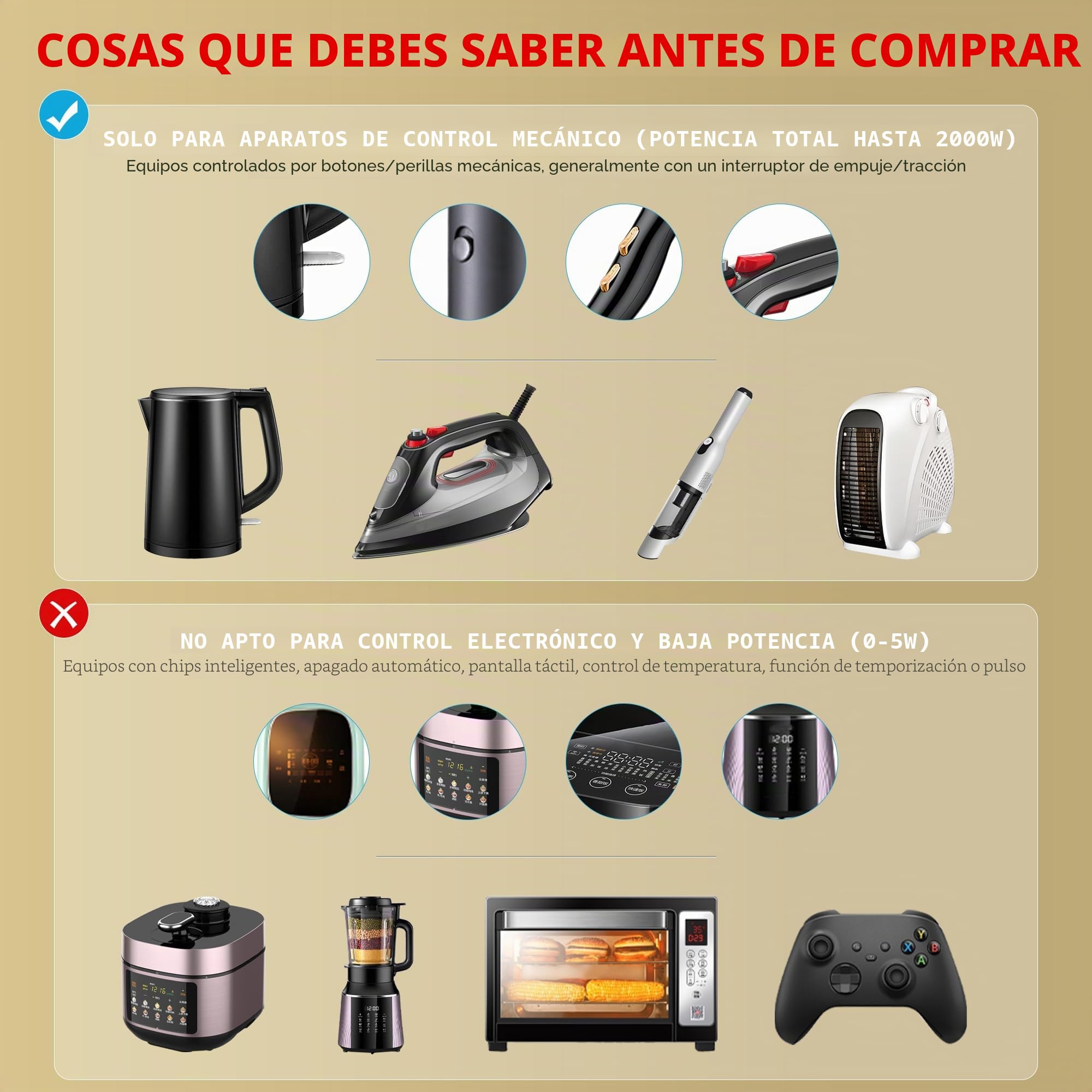 Adaptador convertidor de voltaje de 220 V a 110 V: transformador de enchufe de regleta de viaje internacional de Estados Unidos a Europa, secador de pelo eléctrico de 2000 W, convertidores de salida