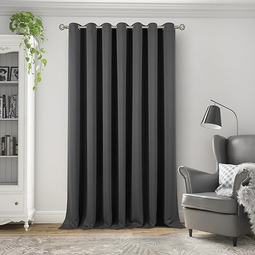 Miniatura 11 de BGment - Cortina para oscurecer habitaciones de 63 pulgadas de largo para dormitorio, cortina de ventana con bloqueo solar y aislamiento térmico