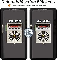 Vista 5 de Automatic Small Dehumidifier for Grow Tent,Electric Box,Storage Cabinet,Closet,110V/240V Mini Dehumidifier With Temperature Control Switch