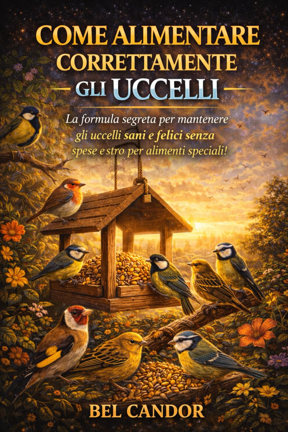COME ALIMENTARE CORRETTAMENTE GLI UCCELLI: La formula segreta per mantenere gli uccelli sani e felici senza spese extra per alimenti speciali!: 4 (Nutrire gli uccelli)