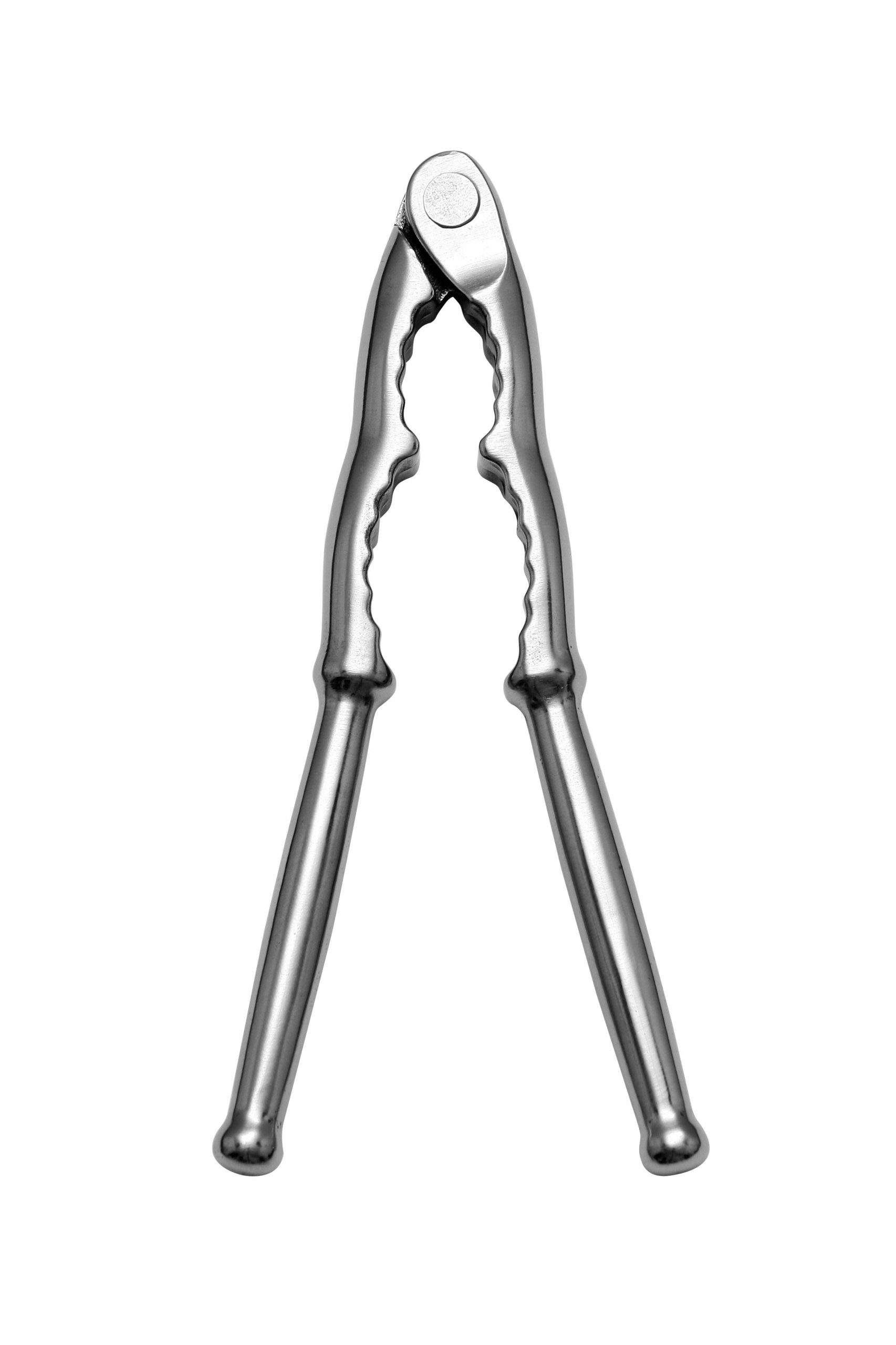 Premier Silver Housewares Bygone Nut Cracker - Stainless Steel, H12 X W3 X D1cm