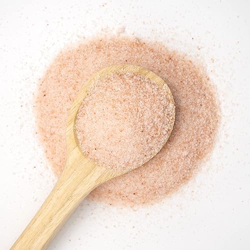 Miniatura 4 de Rock The Food  Sal rosa del Himalaya a granel bolsa de 22 libras  Sal de grano fino  Adecuado como sal de mesa