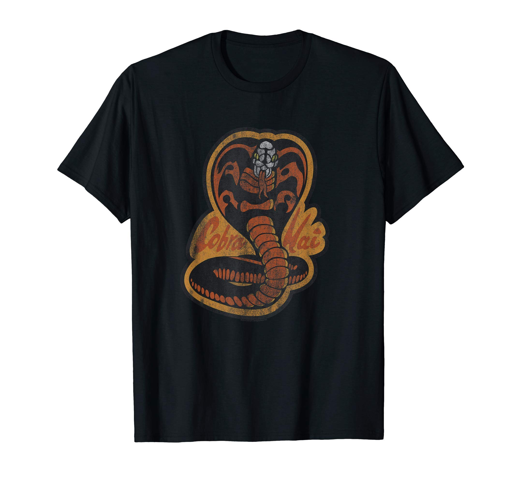 Cobra KaiDistressed Snake Logo T-Shirt