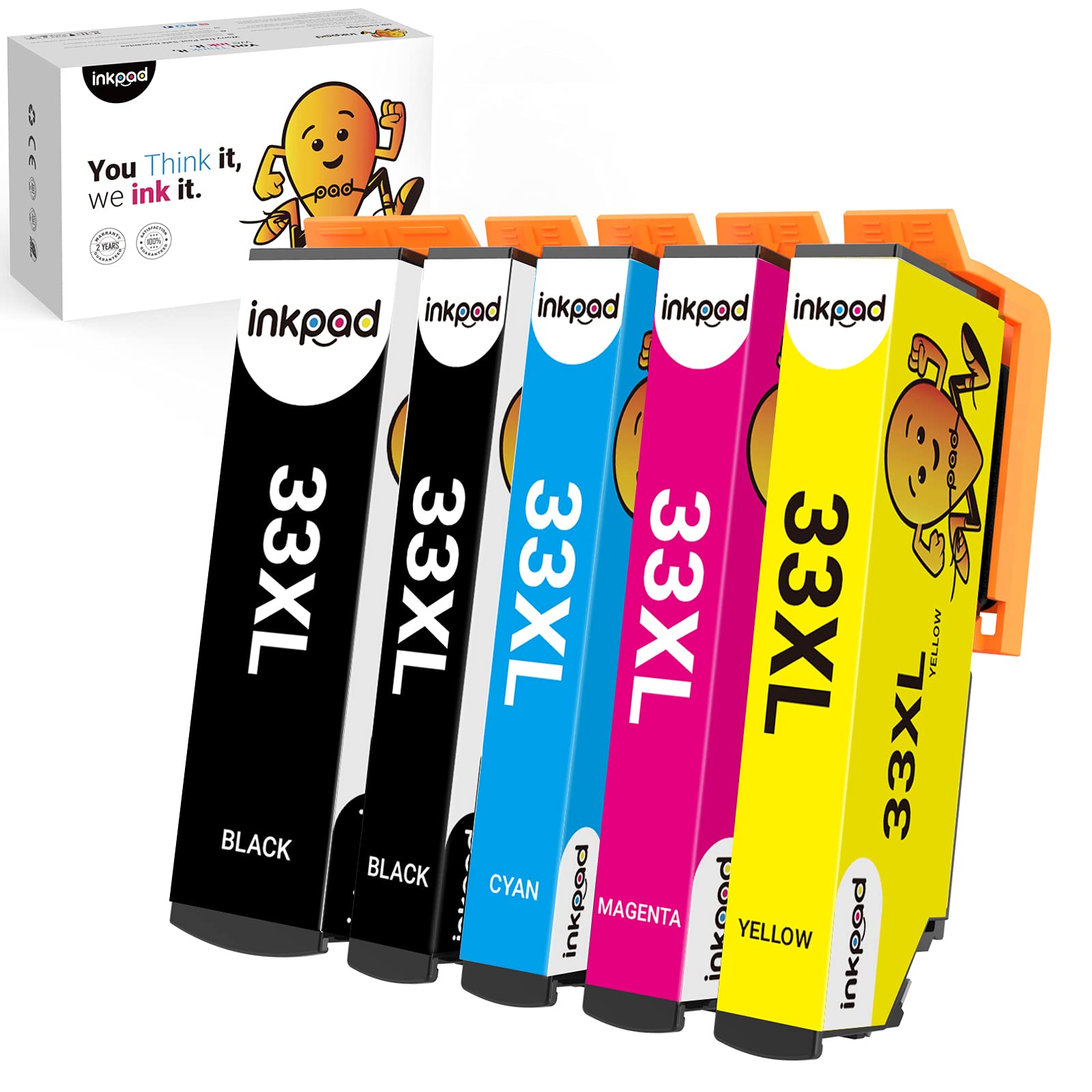 Cartuccia D'inchiostro Compatibile 5PK 33XL Per Epson XP-530 XP - Foto 9