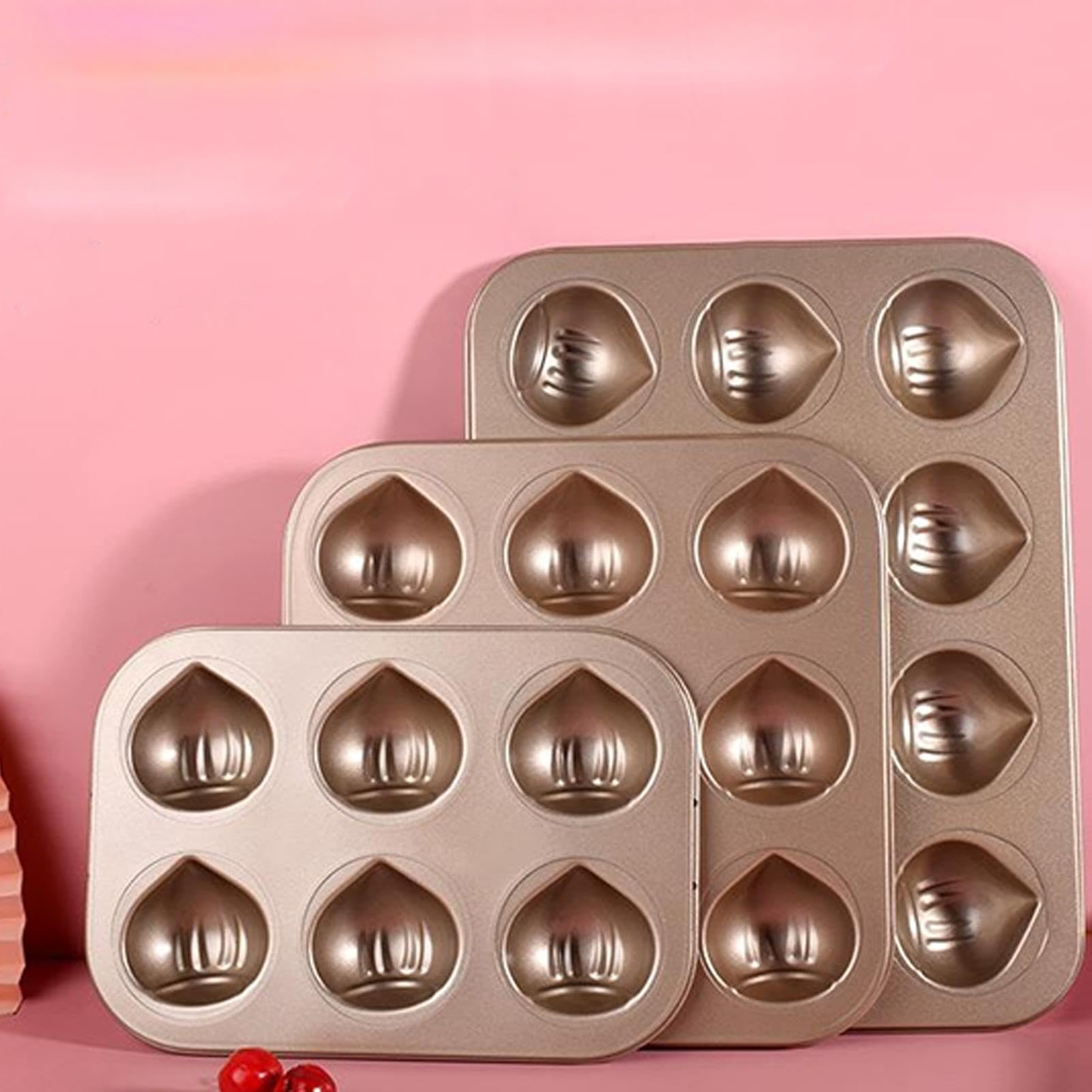 Mini Muffinform für Cupcakes, Antihaftbeschichtete Muffin Backform