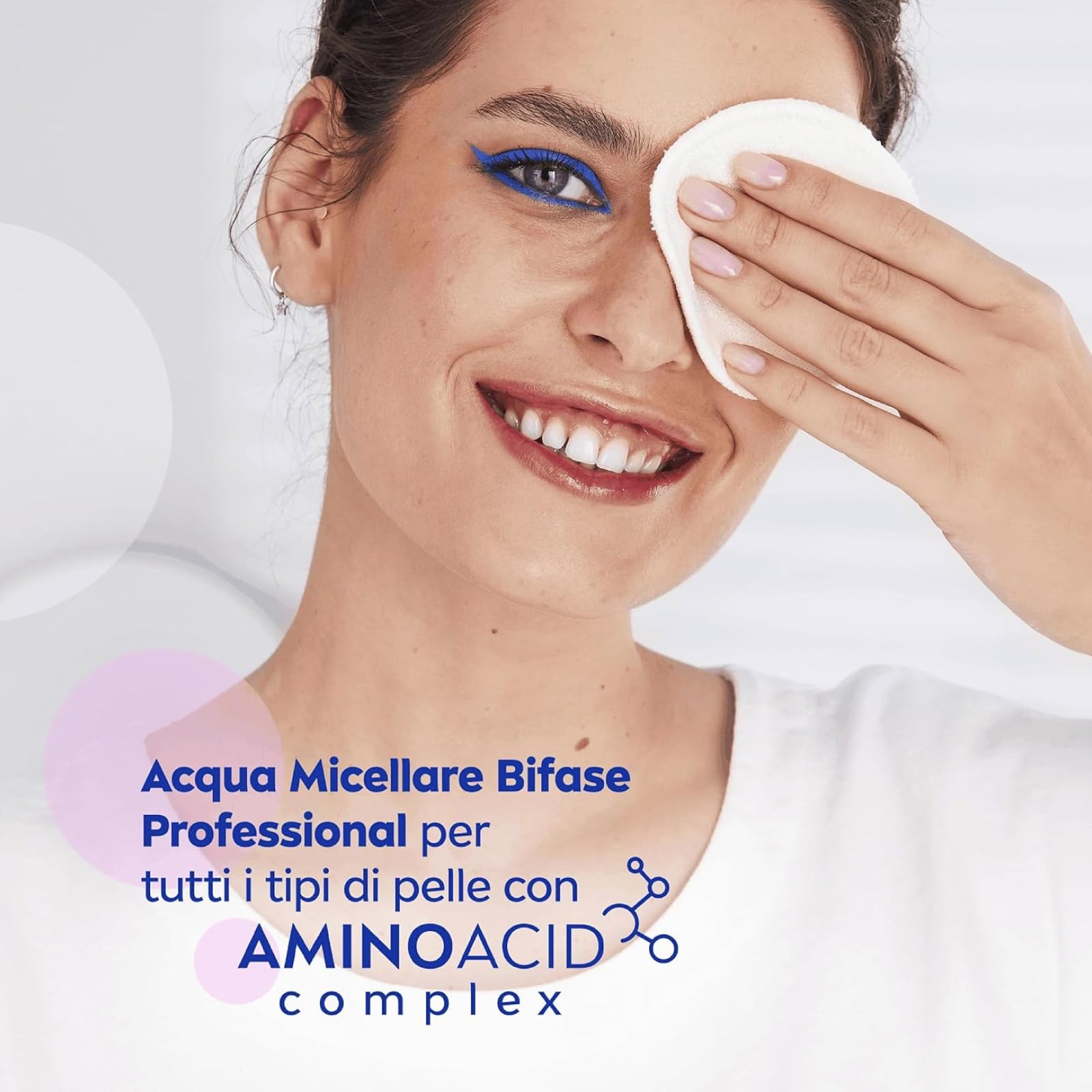 Nivea Micellair Professional Micelare Bifase Skin Breathe ekstrakt do makijażu twarzy i oczu, wodoodporny, 3 butelki po 400 ml