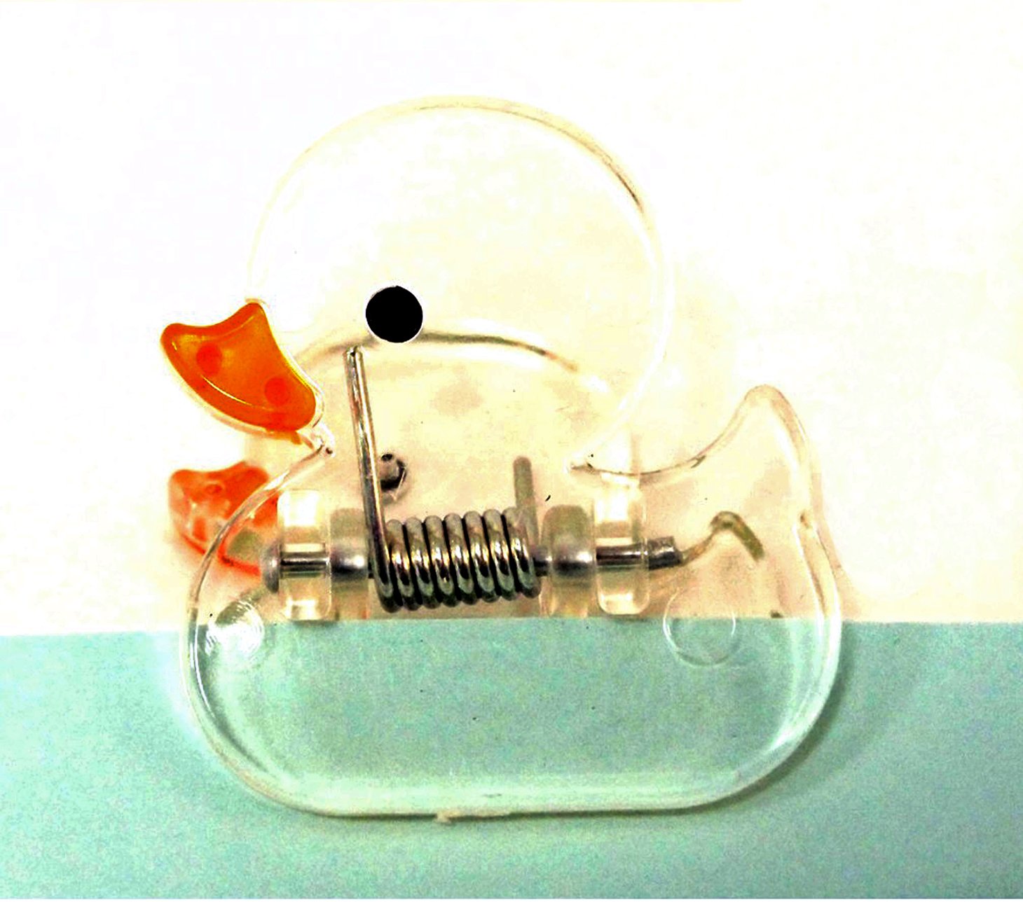 お値下げ不可　アヒルクリップ　クリアパープル 3f80e4e8-75df-4c25-993d-