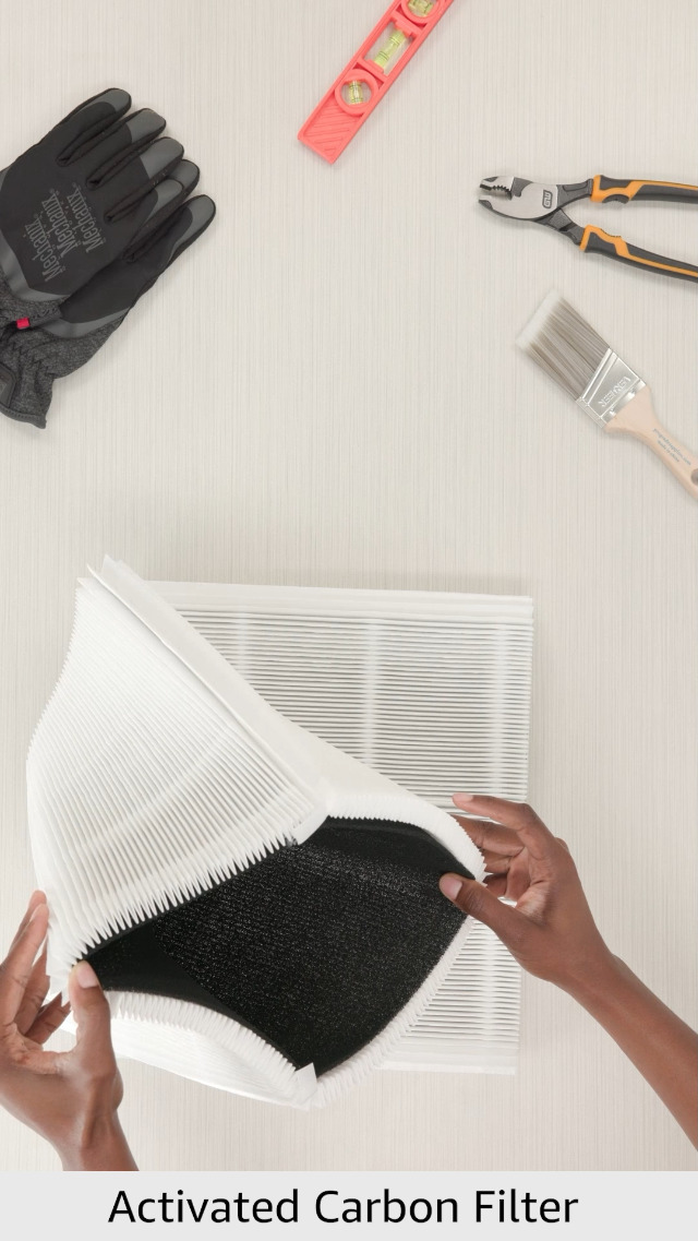 Image of 2 Pack 311 Auto Filters Replacement, Compatible with Blueair Blue Pure 311 Auto Air Purifier, 2 in 1 HEPASilent and Activated Carbon Filter