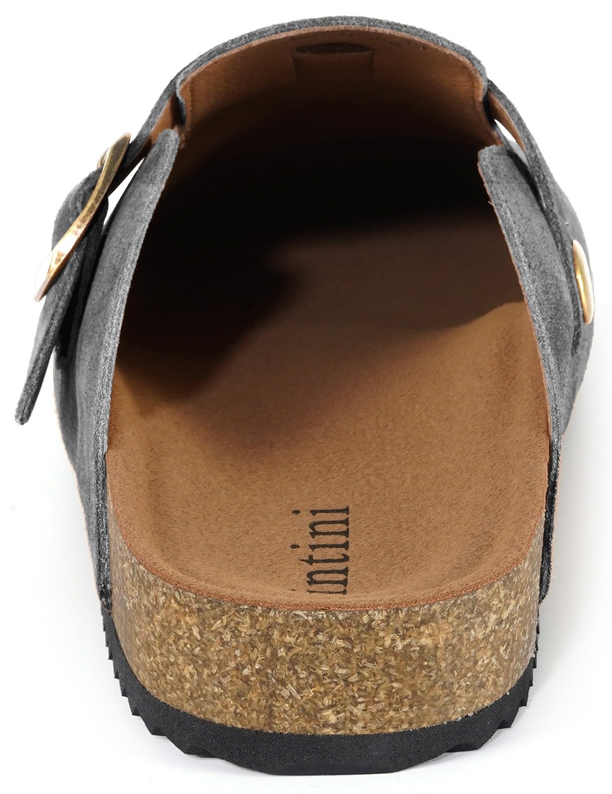 Sabot Donna Ciabatte Uomo Chiuse con Comodo Pantofole in Pelle Scarpe da Giardino Traspirante Sandali Ciabatta 36-46