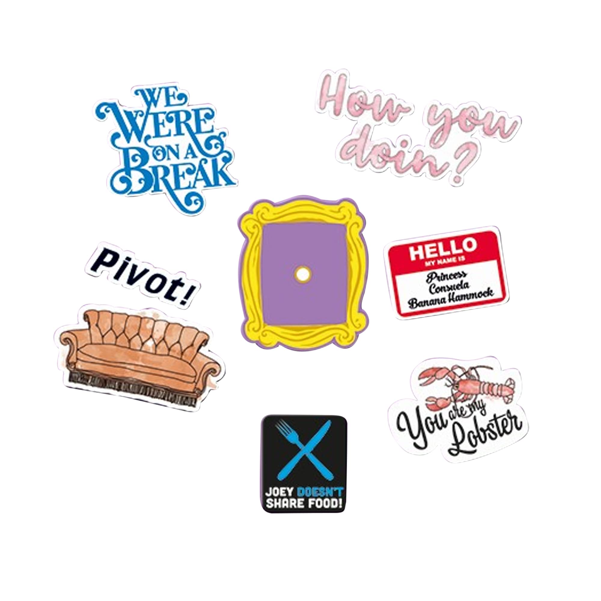 Friends (How You Doin’) Magnet Set - 18 Magnets