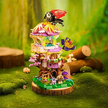 Amazon.co.jp: ツリーハウスの組み立ておもちゃ、737ピース