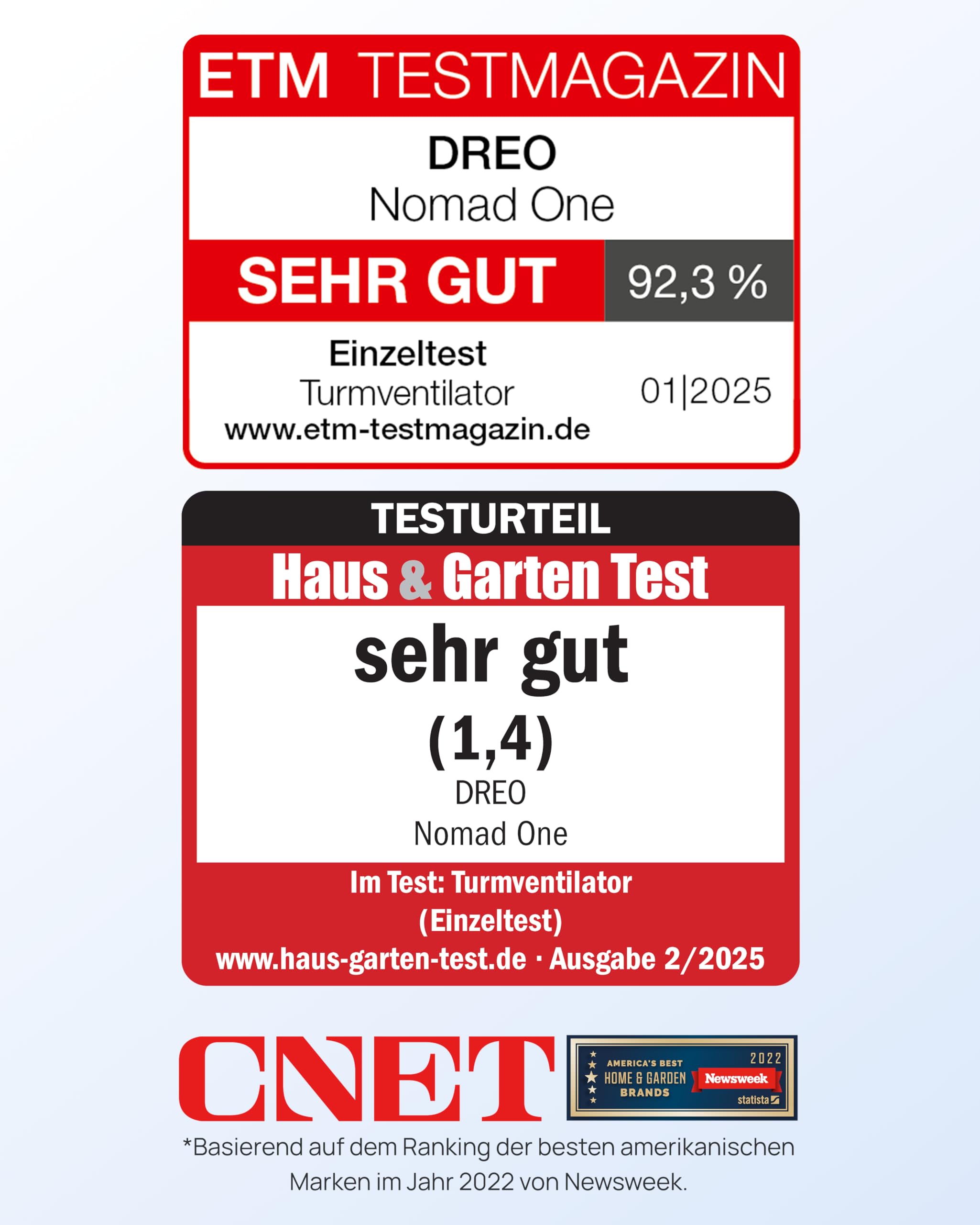 DREO Turmventilator 10 m Wurfweite 4 Geschwindigkeitsstufen 8 Std. Timer 90° oszillierend Fernbedienung Schwarz
