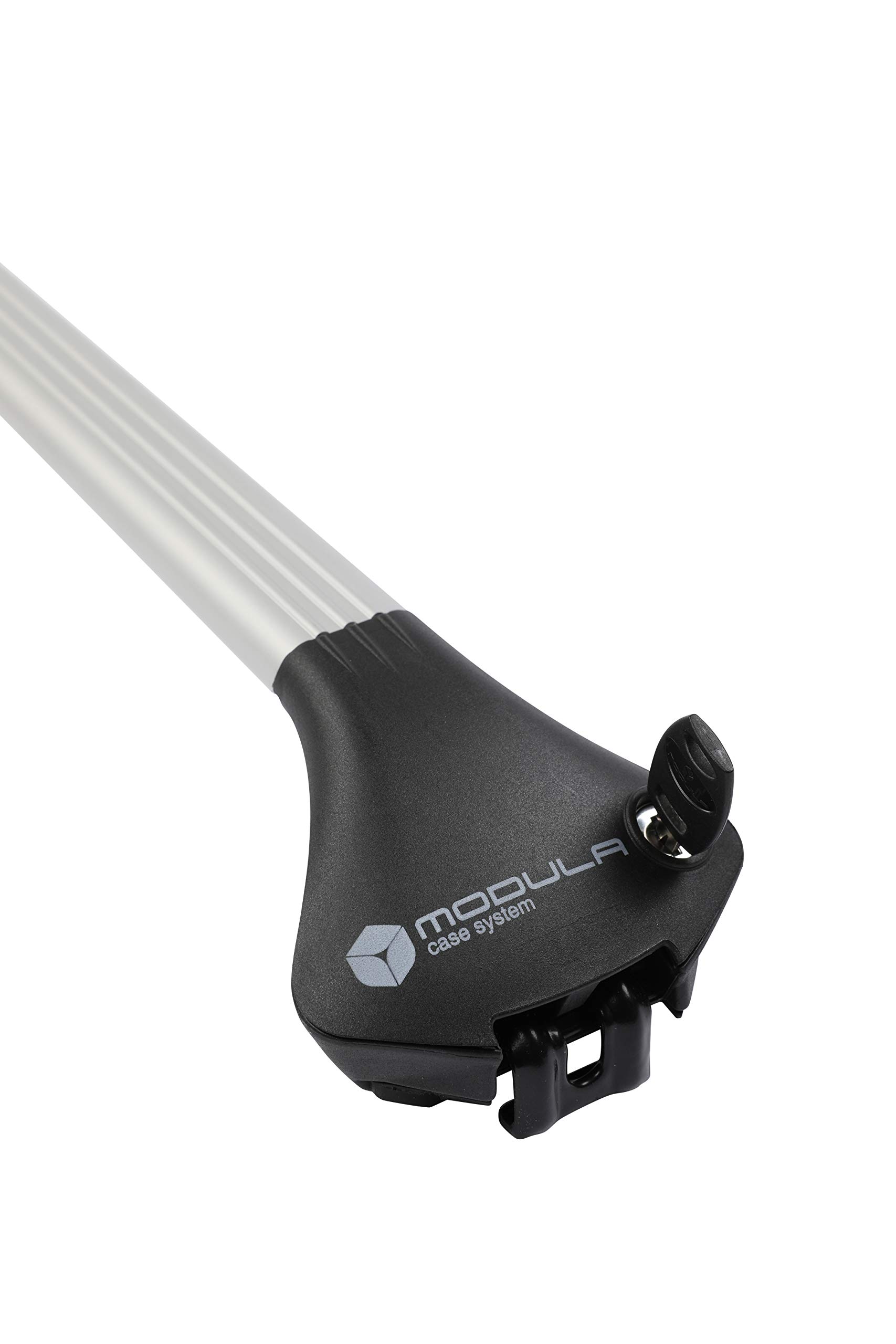 Modula Case System OvalBar Portapacchi In Alluminio Per VW Passat B8 Variant SW (2015+) – Barre Longitudinali Integrate, 75 Kg, Antifurto - 4