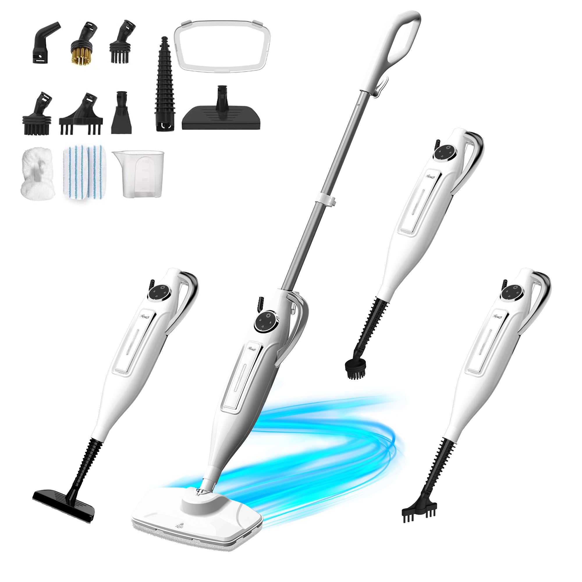 Amazon.com - Rosewill 11-in-1 Steam Mop, 260°F Handheld Steam