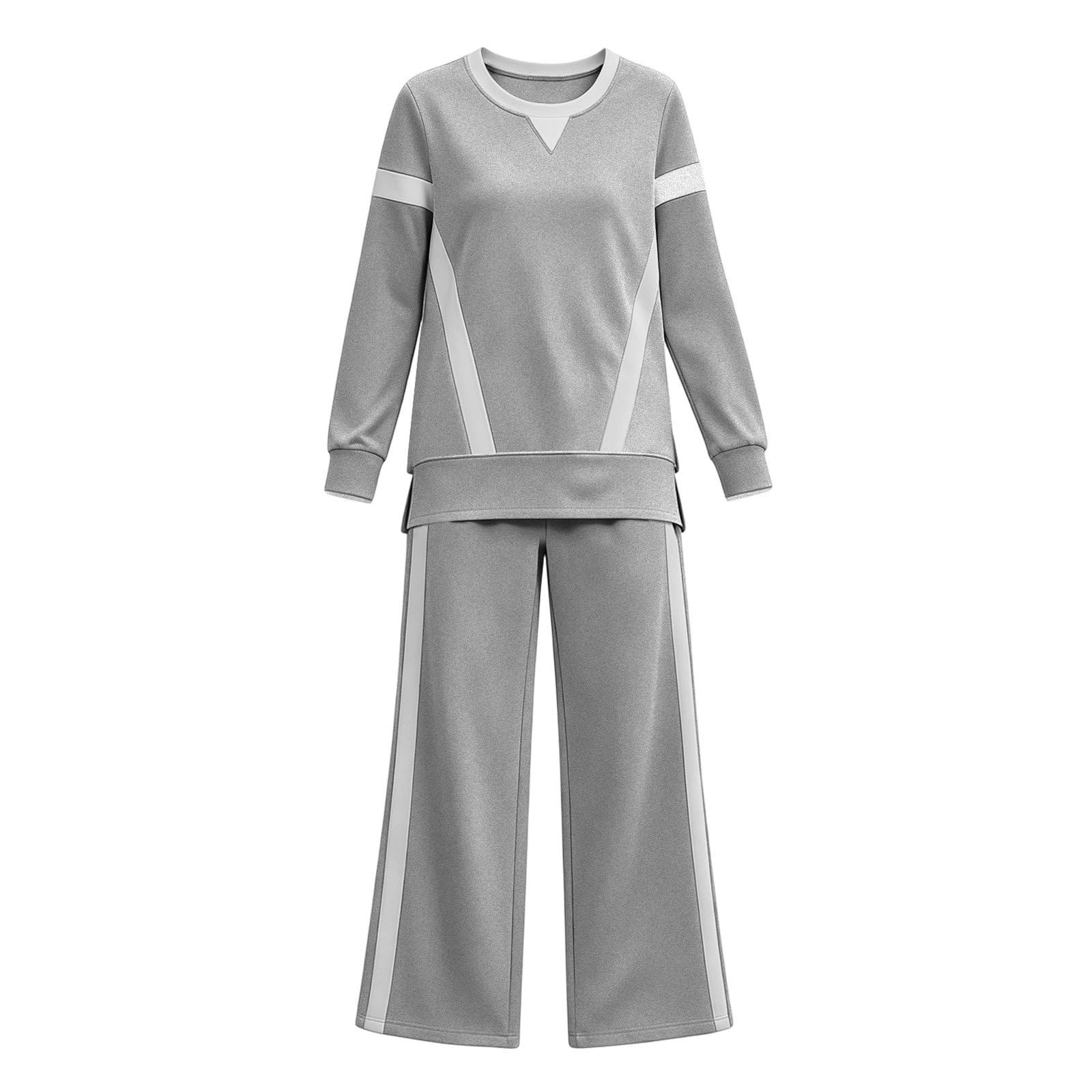 Completo Felpa Donna e Pantaloni Tuta Jogger Comfort Casual Coordinato