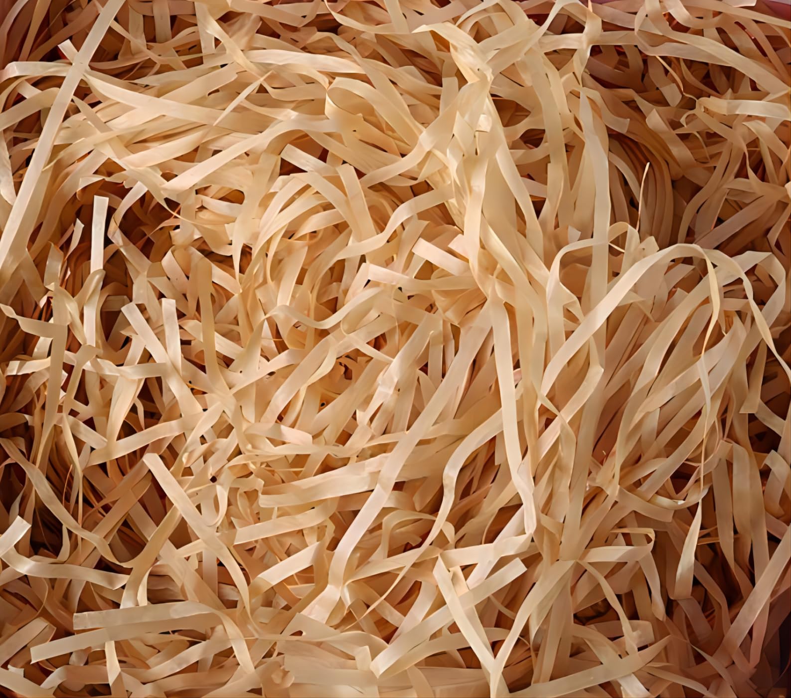 HXJDAM 150g Brown Shredded Tissue Paper, Brown Shredded Paper for Gift Boxes, Soft to the Touch, Ideal Gift Packaging Filler and Hamper Filling โ image 1