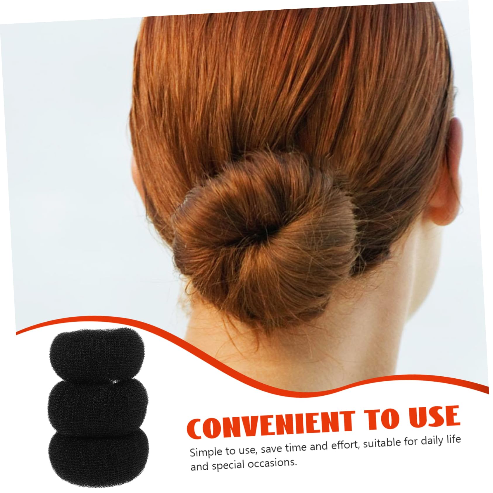 Beaupretty 15piezas Accesorios Para Moños De Pelo Herramienta De Para Coletas Elegantes Para Mujeres