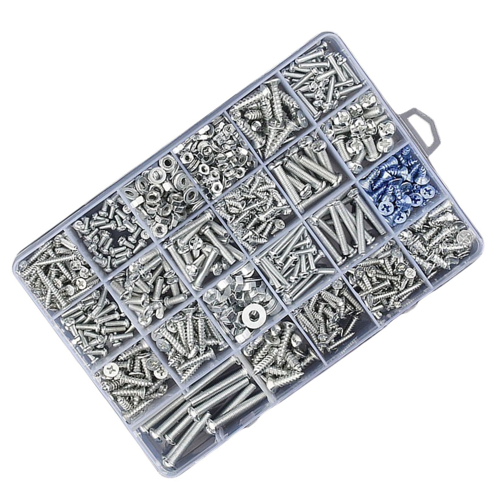 Buxuaaaa E Metal Screw Set Fastening Screws Stabl Screw Selection Nails Fastener Nut Upgrades For Multifunction Tool Application Organizers Set