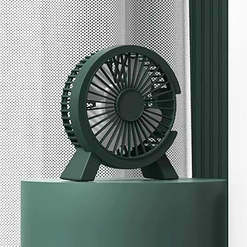 Chchmu Ventilador USB de 5 pulgadas, mini ventilador de mesa USB de escritorio, ventilador silencioso personal, ventilador de refrigeración portátil