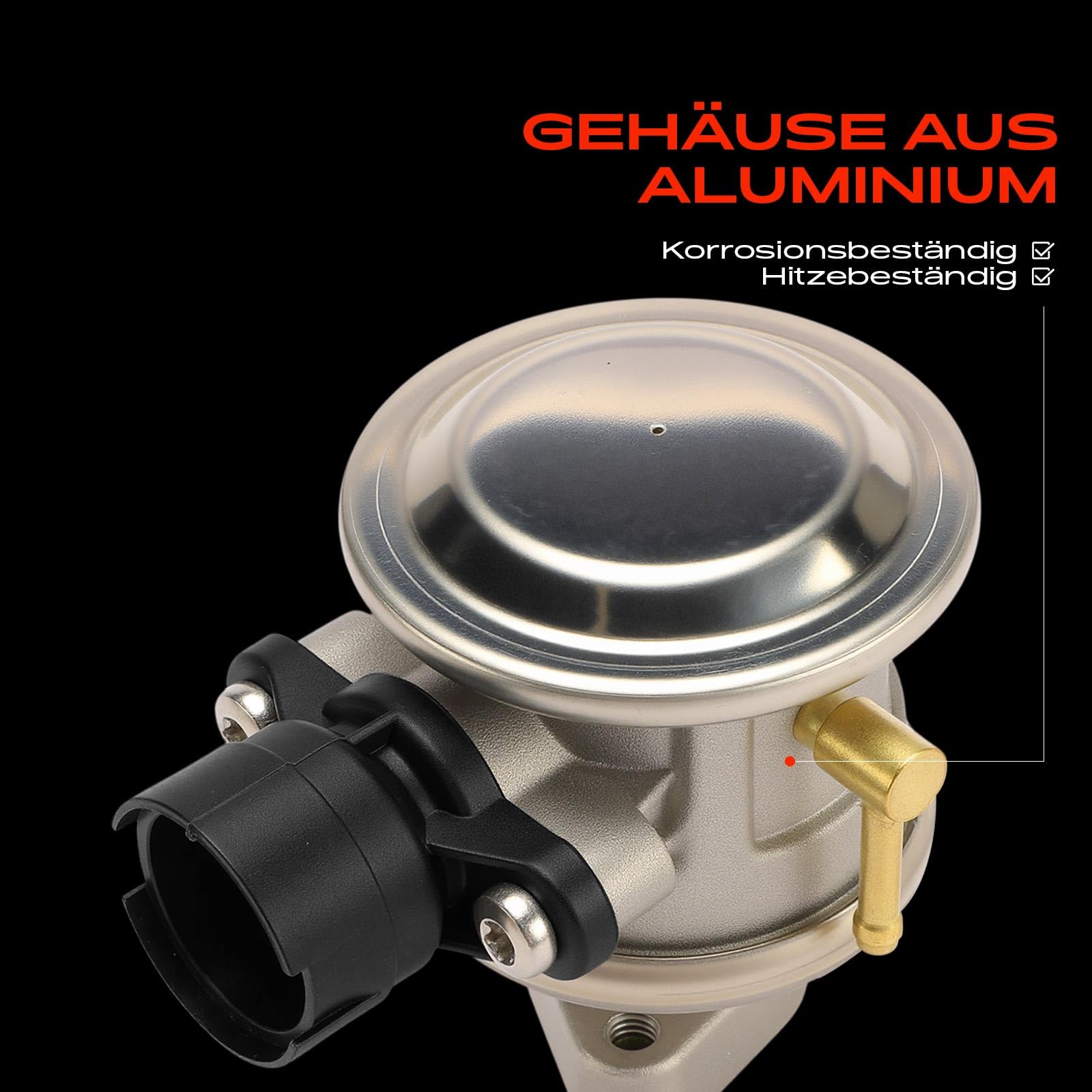 Frankberg Sistema pompa aria secondaria Valvola aria secondaria con guarnizione Compatibile con Serie 3 Compact E36 Serie 3 Coupé E46 Serie 3 Touring E46 Serie 3 E46 Replace# 11721708575
