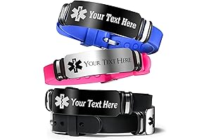 Personalized Medical Alert Bracelets for Men and Women