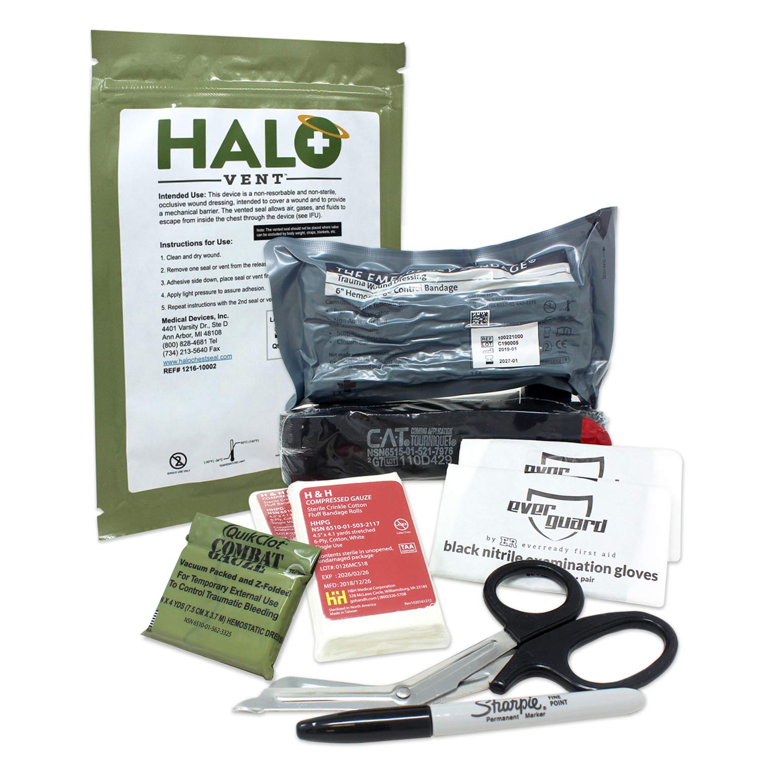 Ever Ready First Aid Bleeding Control - Advanced Kit