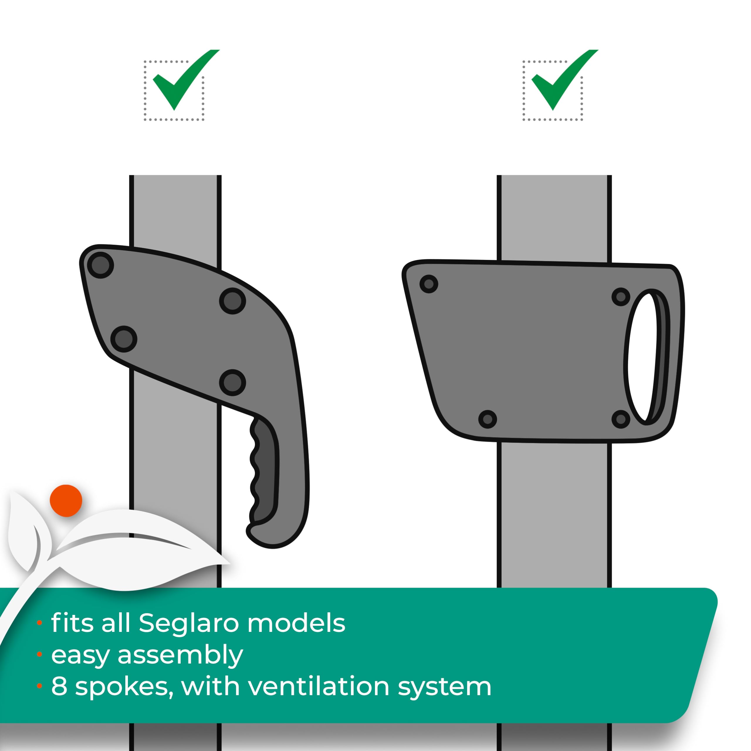 Funda de repuesto para sombrilla Seglarö/Seglaro Basic, 330 x 240
