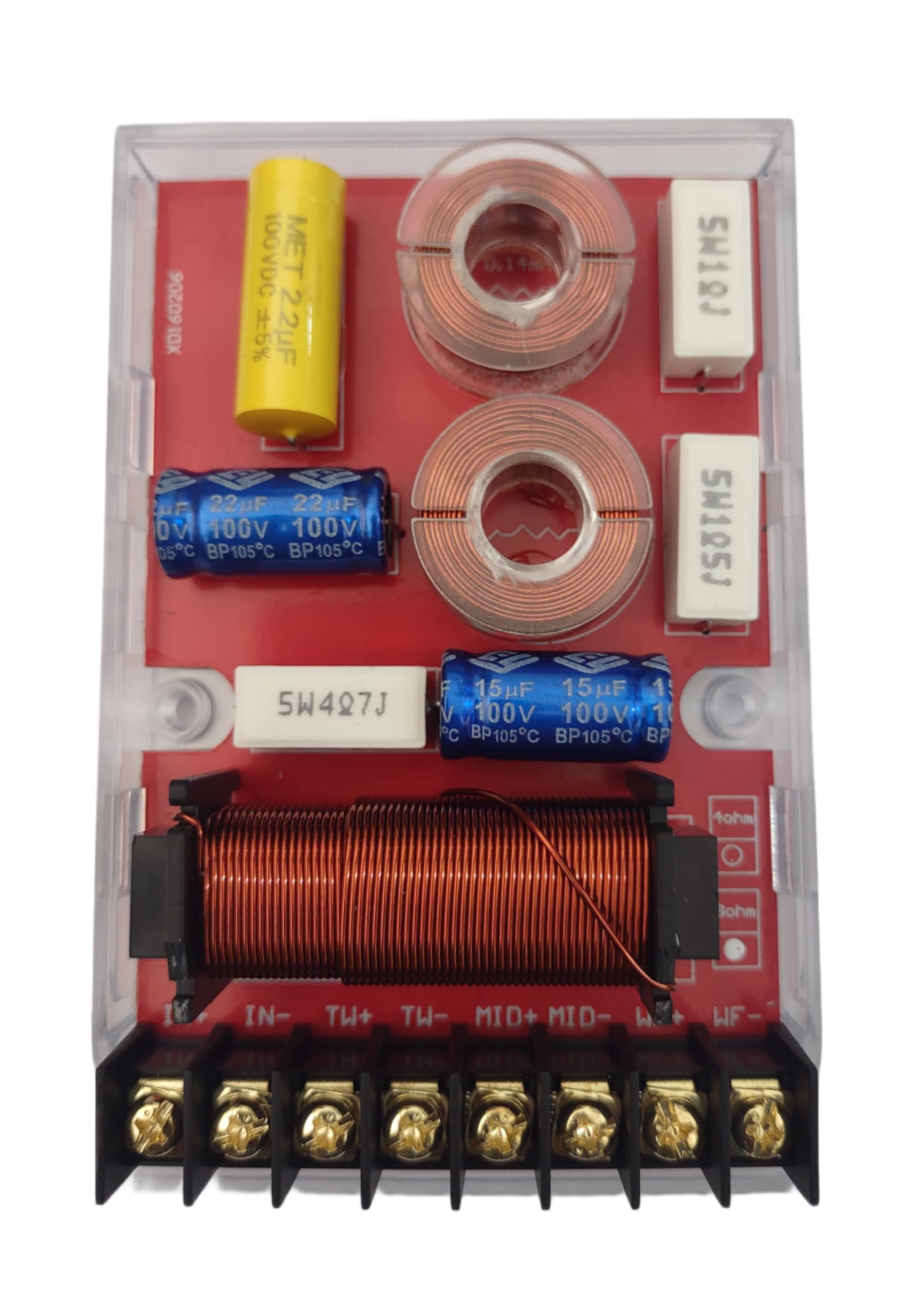 Zipp 3-Way 8 ohms Crossover Filters Frequency Divider : Amazon.in