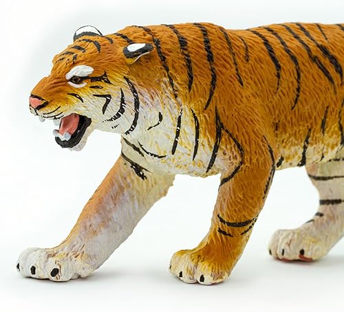 Miniatura 4 de Safari Ltd. Figura de juguete de tigre de Bengala, realista, pintada a mano de 6 pulgadas, juguete educativo seguro para niños, niñas y niños a
