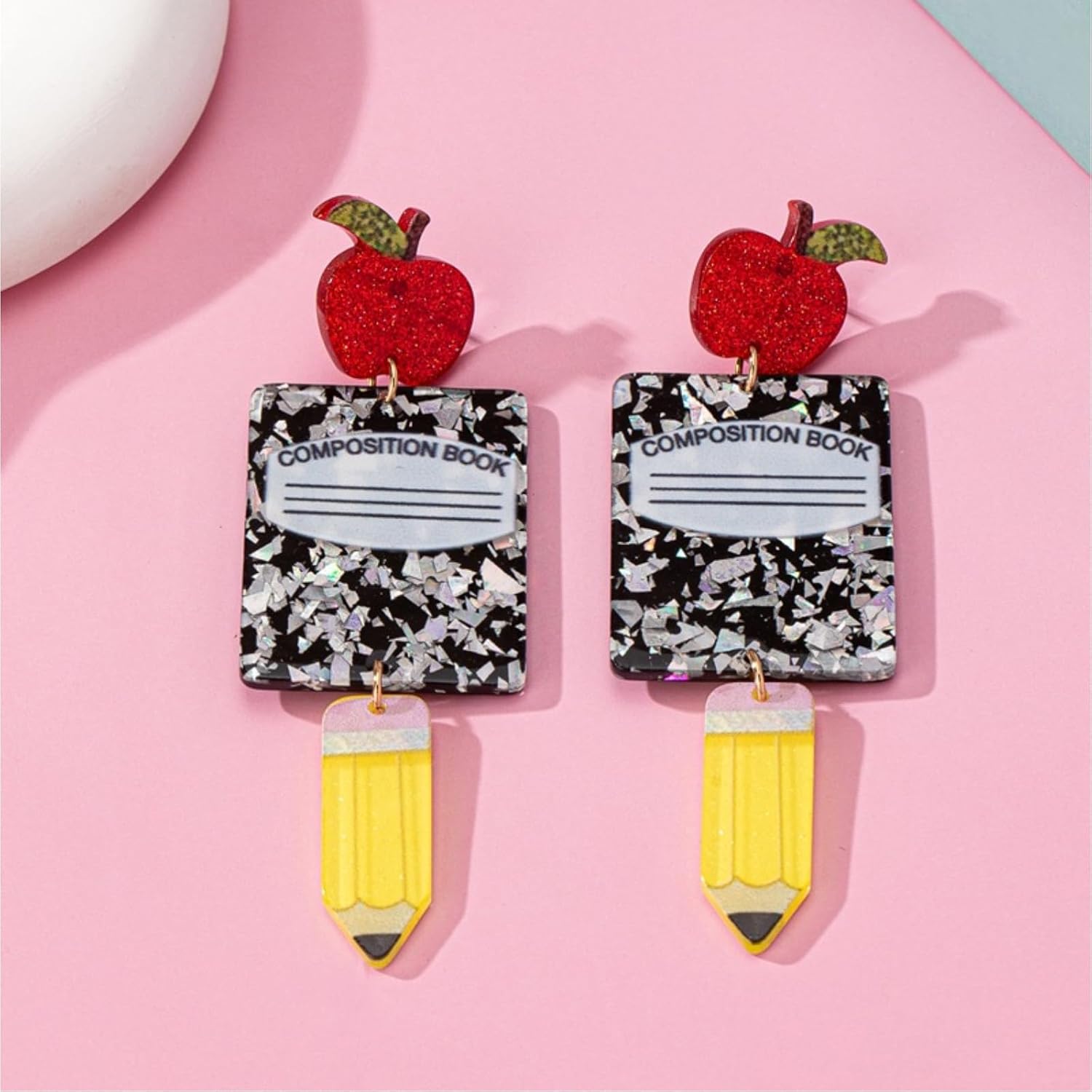 Teacher Earrings for Women - Cute School Outfit Accessories, Appreciation Teacher Jewelry, Meaningful Gifts for Educators image 4